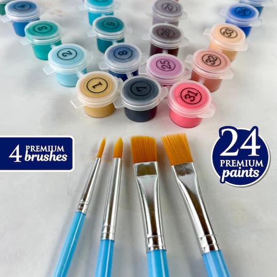 ArtSkills® Premium Cabana Paint-by-Number Kit